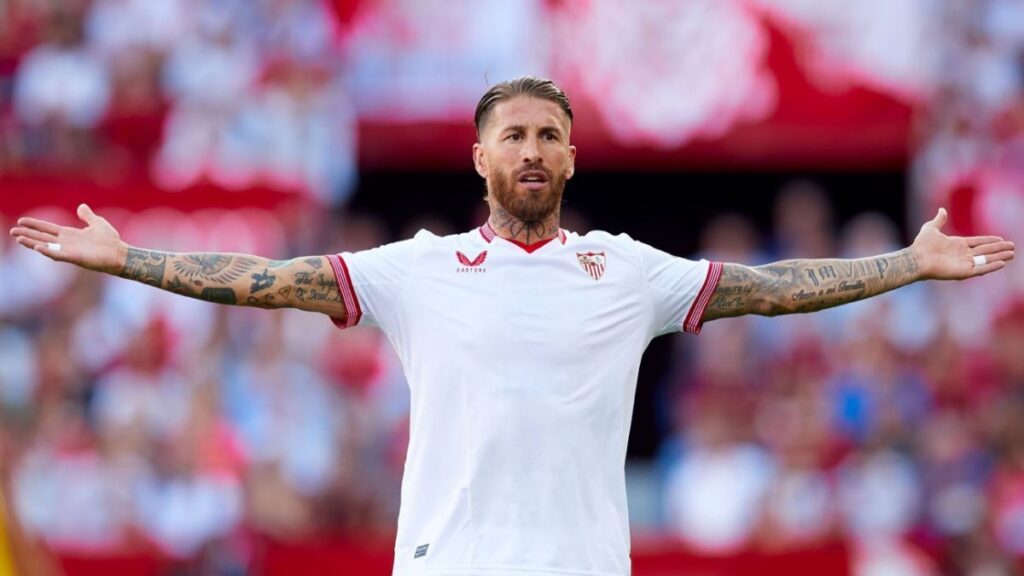 Sergio Ramos football shirt
